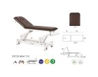 Schéma de table de massage ECOPOSTURAL C5733 2 plans