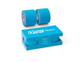 Boîte de 2 bandes taping K-Tape® Team 5 m Bleu clair