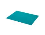 Tapis de Gym AIREX® Atlas 200 x 125 cm bleu pétrole vue de profil