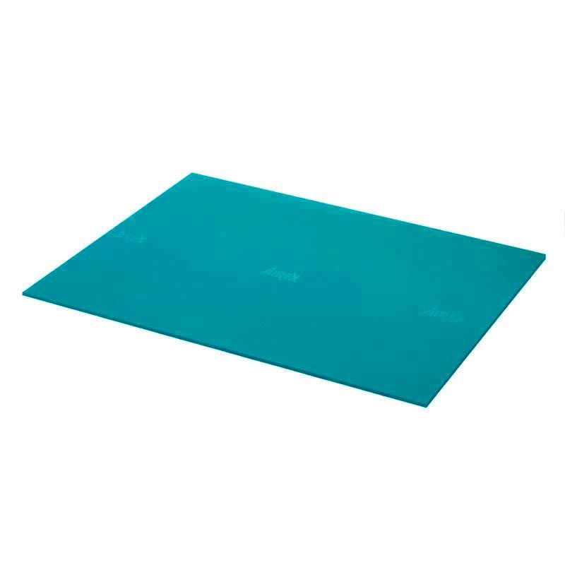 Tapis de Gym AIREX® Atlas 200 x 125 cm bleu pétrole vue de profil