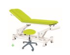 Table de massage hydraulique ECOPOSTURAL C5733 2 plans aec tabouret