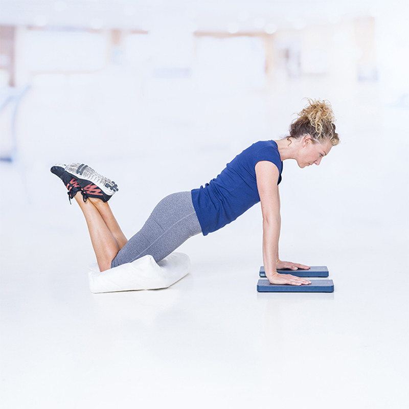 Exercice de mesure de l'équilibre statique sur les bras avec les plateformes K-Force Plates Kinvent Exercice de mesure de l'équilibre statique sur les bras avec les plateformes K-Force Plates Kinvent