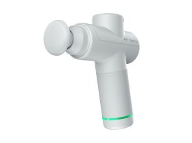 Pistolet de massage Hypervolt Go 2 vue de 3/4 avant