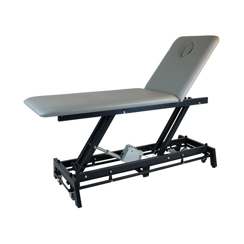 Table de massage DESIGN KINEXO GLÉNAN 2 plans - châssis gris foncé Table de massage DESIGN KINEXO GLÉNAN 2 plans - châssis gris foncé