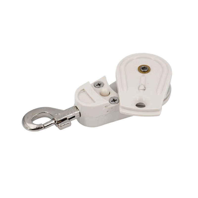 Pouliematic à verrouillage automatique semi-ouverte