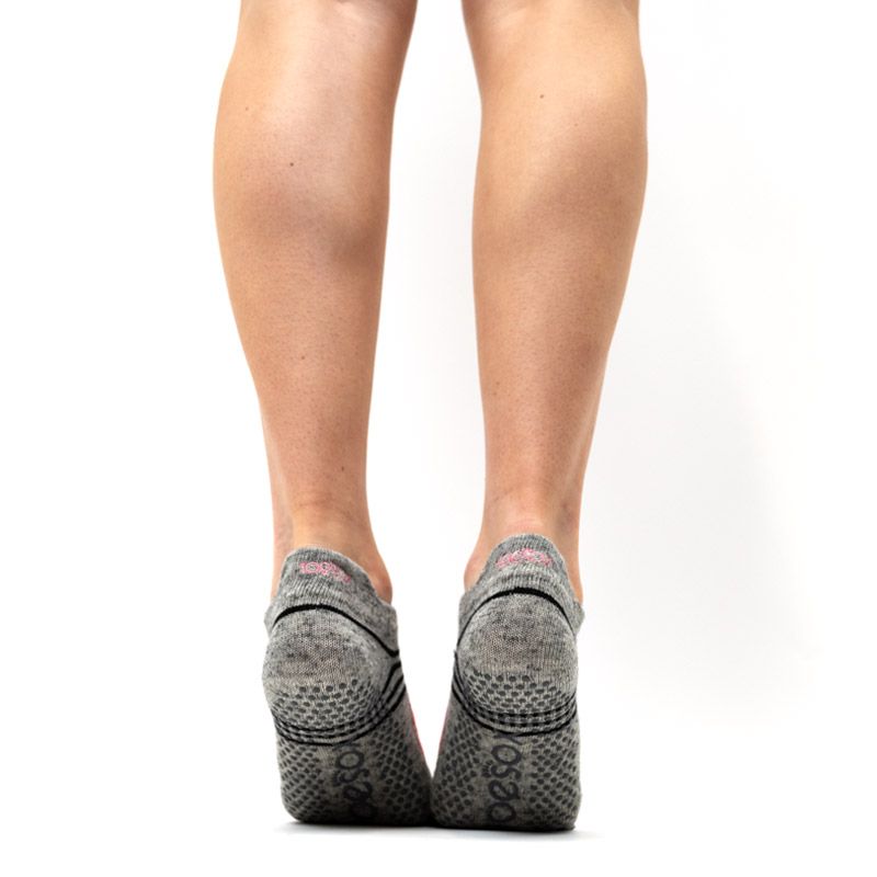 Chaussettes antidérapantes Toesox® Full Toe Bellarina vue de dos
