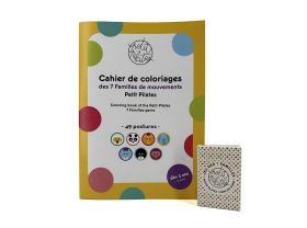 Pack jeu 7 familles et cahier de coloriage Petit Pilates©
