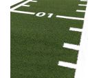 Piste de course en gazon synthétique verte 10 x 1 m départ