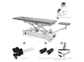 Pack table de décompression 3M + Appareil de décompresion triton + Quick wrap dts + Traction cervicale saunders