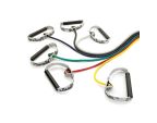 Tubes élastiques de musculation avec poignées en PVC THERABAND® 127 cm