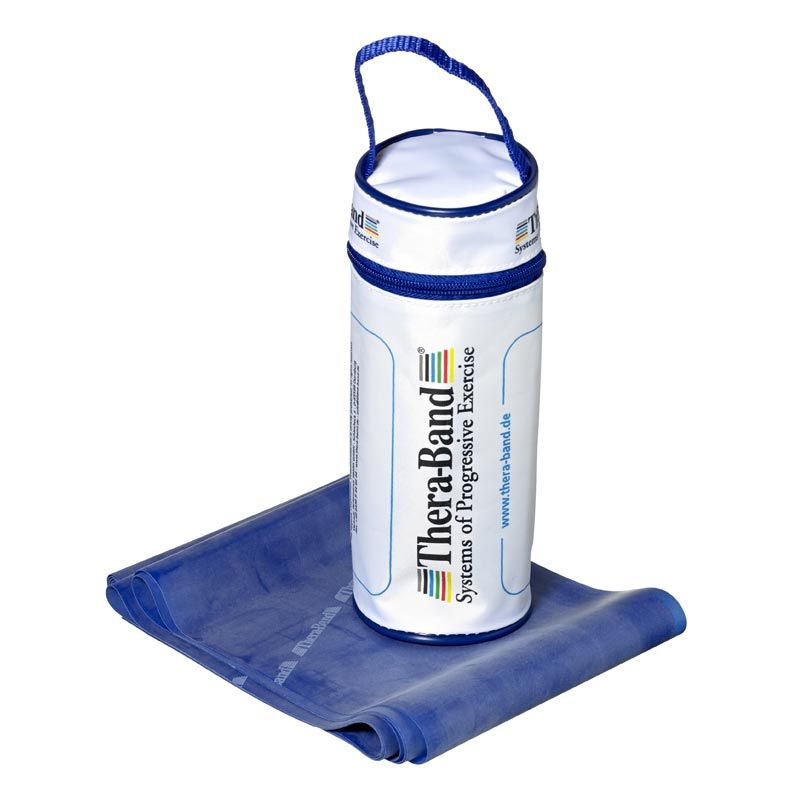 Bandes élastiques de musculation THERABAND® 2,5m avec pochette de transport
