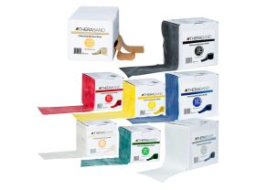 Bandes élastiques de musculation THERABAND® avec Latex 45,5 m