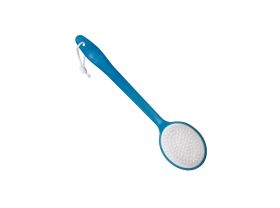 Brosse à long manche 38cm- Bleue