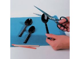 Cuillères incassables à découper par lot de 12