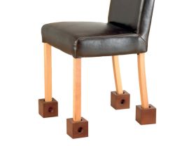 Rehausseurs en bois pour chaises - Lot de 4