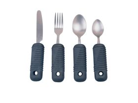 Couverts Sure Grip manche caoutchouc Sammons Preston par lot de 4