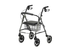 Déambulateur 4 roues large avec panier Days®