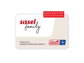 Carte SISSEL® FAMILY (abonnement 1 an)