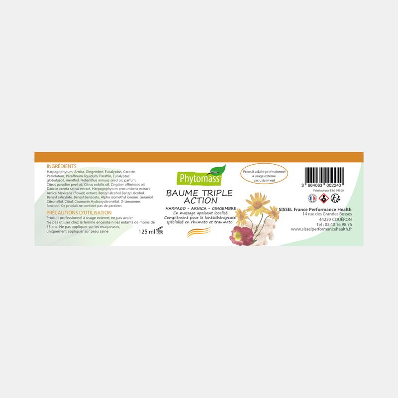 Baume trible action Phytomass®