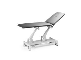 Table de massage PALMA 2 plans avec châssis blanc