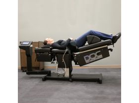 Vue de côté table de décompression DOC