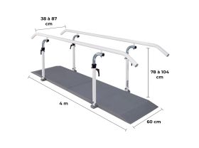 Barre parallèle FERROX® avec socle