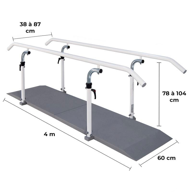 Barre parallèle FERROX® avec socle Barre parallèle FERROX® avec socle