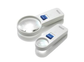 Loupe éclairante ronde