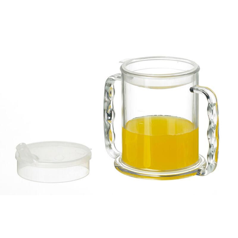 Gobelet indépendance avec couvercle transparent Gobelet indépendance avec couvercle transparent