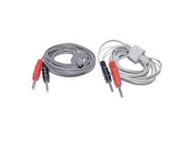 Câbles Cefar Tens (Fiches bananes) - Lot de 2