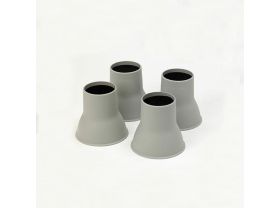 Réhausseurs de lit et chaise éléphants 9 cm - Lot de 4