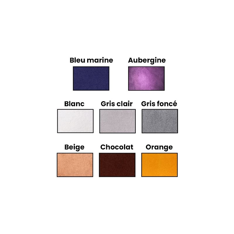 HOUSSE EPONGE 65cm Chocolat - Trou Visage type cheminée (Helytis) HOUSSE EPONGE 65cm Chocolat - Trou Visage type cheminée (Helytis)