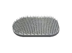 PATIN BROSSE à picots grise (Senator 3D)