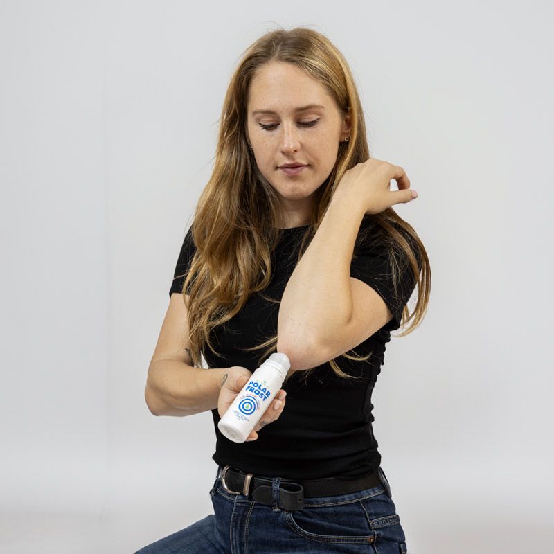 Gel réfrigérant anti-douleur Polar Frost® Roll-on 75 mL Gel réfrigérant anti-douleur Polar Frost® Roll-on 75 mL
