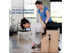 Formation Rééduquer avec la Méthode Pilates sur Chair - Mars-avril 2026