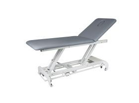 Table de massage DESIGN KINEXO GLÉNAN 2 plans - châssis blanc