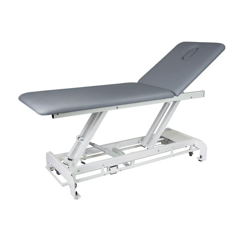 Table de massage DESIGN KINEXO GLÉNAN 2 plans - châssis blanc Table de massage DESIGN KINEXO GLÉNAN 2 plans - châssis blanc