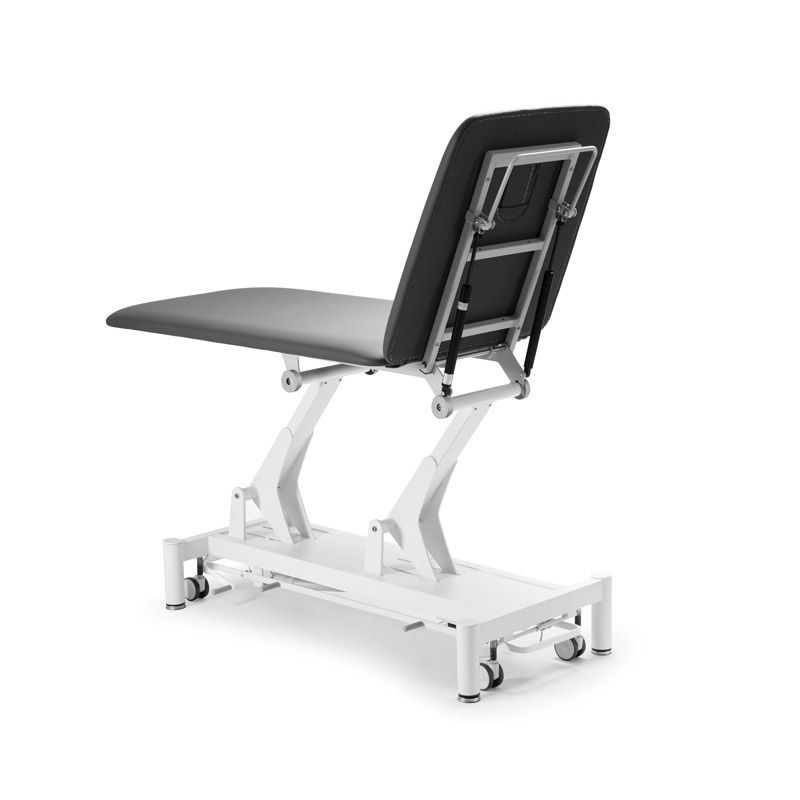 Table de massage PALMA 2 plans avec châssis gris