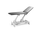 Table de massage PALMA 2 plans avec châssis gris