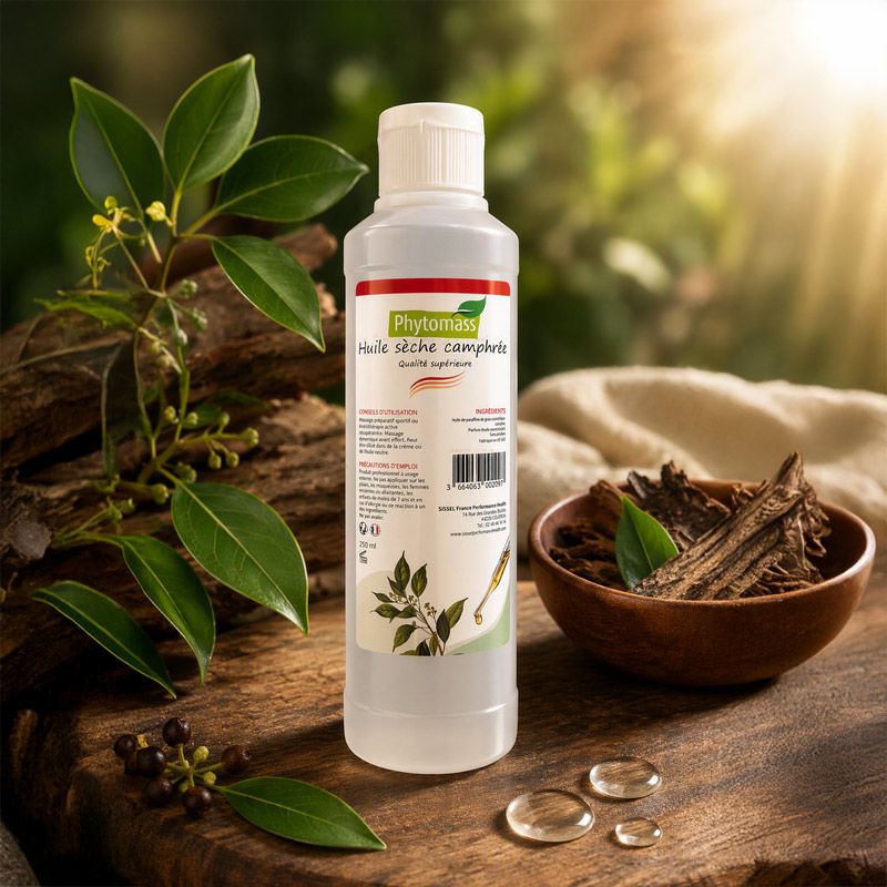 Huile sèche camphrée Phytomass®