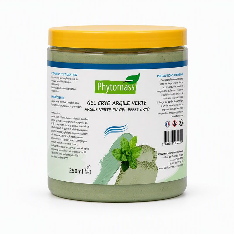 Gel cryo argile verte Phytomass®