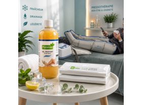 Pack Pressothérapie : Sous-bottes Winelec® (x100) & Gel drainant Phytomass® 1L