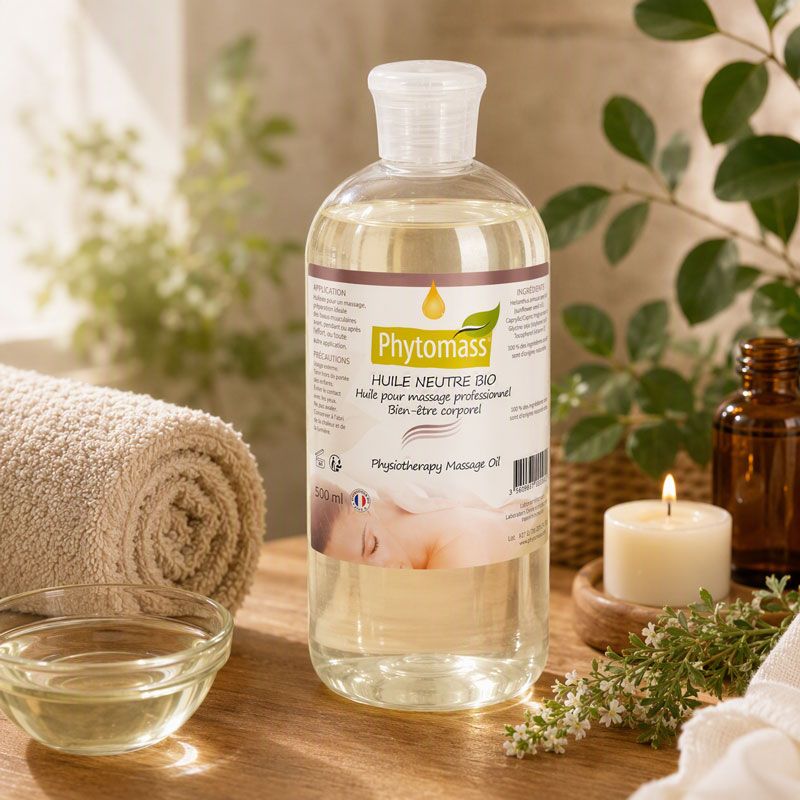 Huile de massage Phytomass® neutre Bio