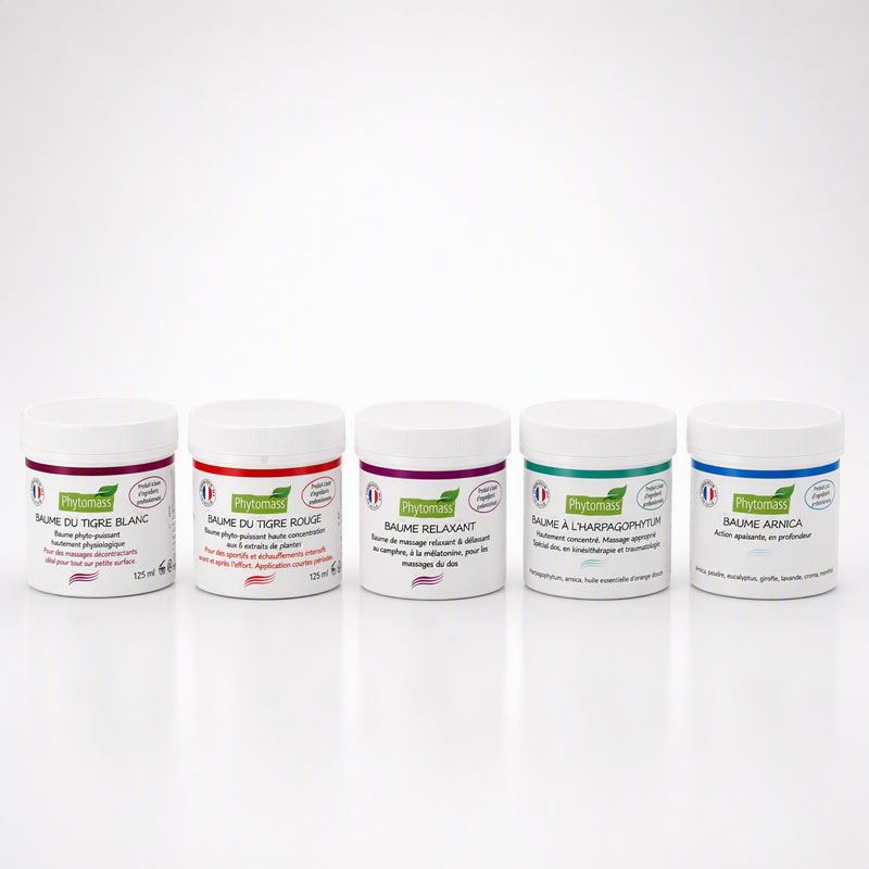 Pack DECOUVERTE Phytomass® 5 baumes 125 mL