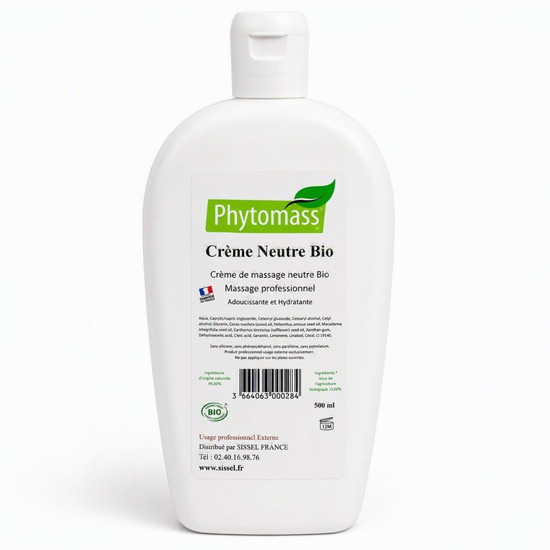 Crème de massage neutre Phytomass® Bio