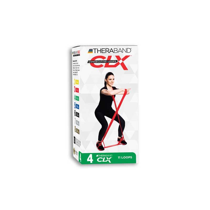 Bandes élastiques de musculation CLX THERABAND® prédécoupées 2 m