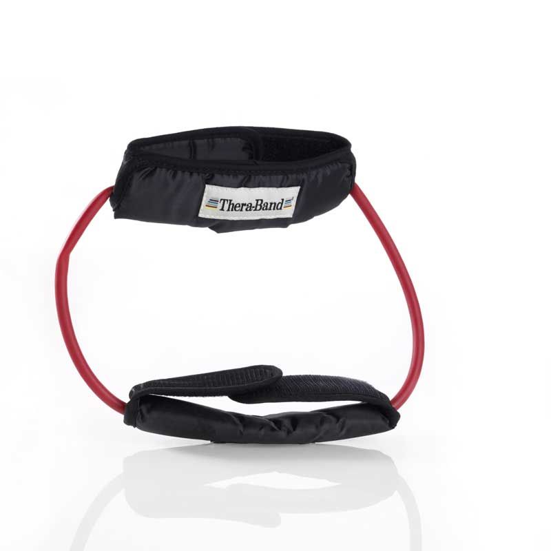 Tubes élastiques de musculation en boucle avec support rembourré THERABAND®