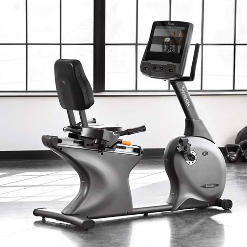 Vélo allongé R600E avec console tactile - Vision Fitness