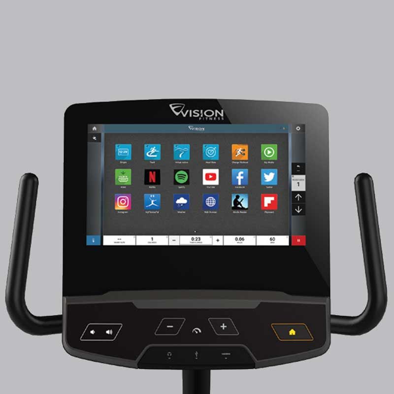 Vélo allongé R600E avec console tactile - Vision Fitness