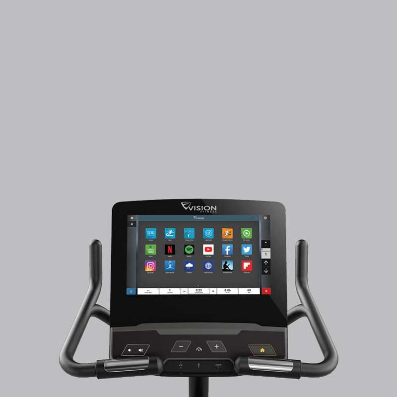 Vélo droit U600E avec console tactile - Matrix